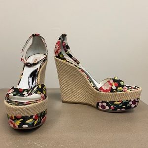 KENZO Espadrille Wedges
